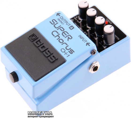 Педаль эффектов Boss CH-1 Super Chorus – фото, отзывы