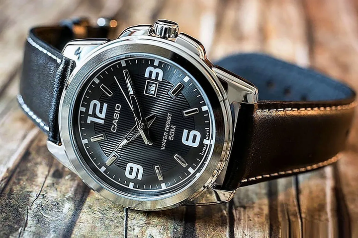 Часы мужские водонепроницаемые оригинальные японские Casio