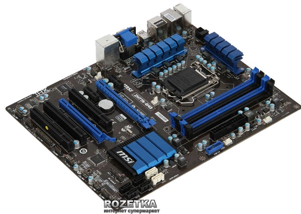 Материнская плата MSI ZH77A-G43 (s1155, Intel H77, PCI-Ex16