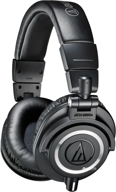 Наушники Audio-Technica ATH-M50x Black купить в интернет-магазине