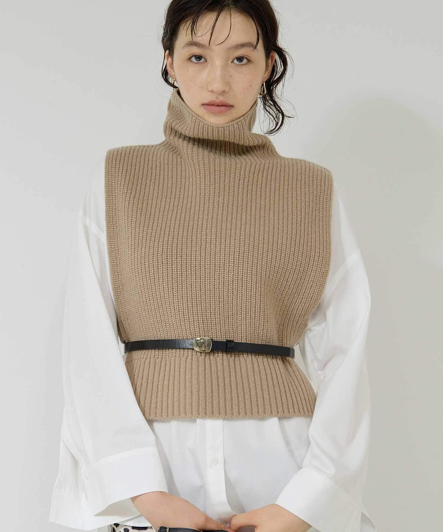 レイヤードニットベスト | GALLARDAGALANTE(ガリャルダガランテ