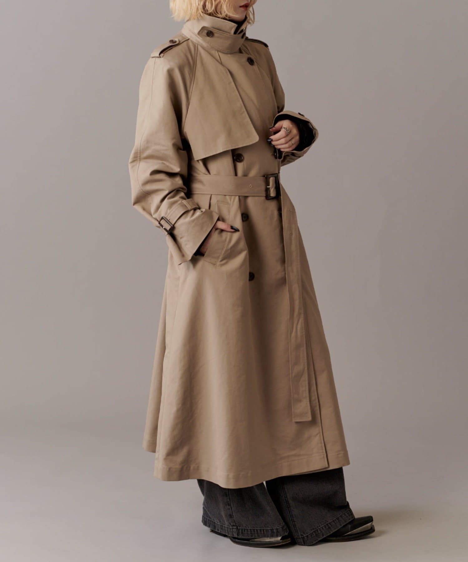 mi-企画】ロングトレンチコート | Lui's(ルイス)レディース | PAL