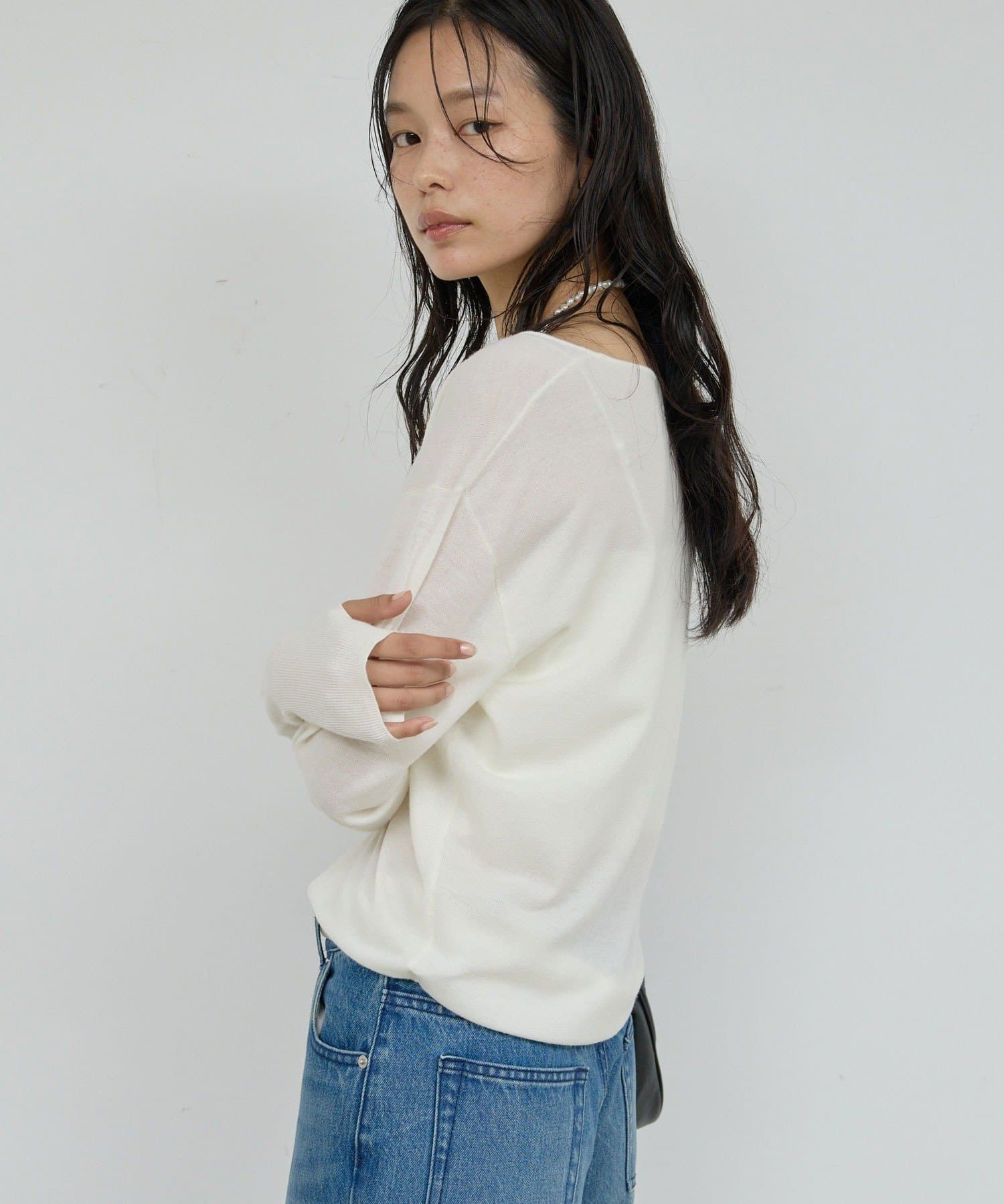 手洗い可】メリノウールニットプルオーバー | GALLARDAGALANTE(ガ