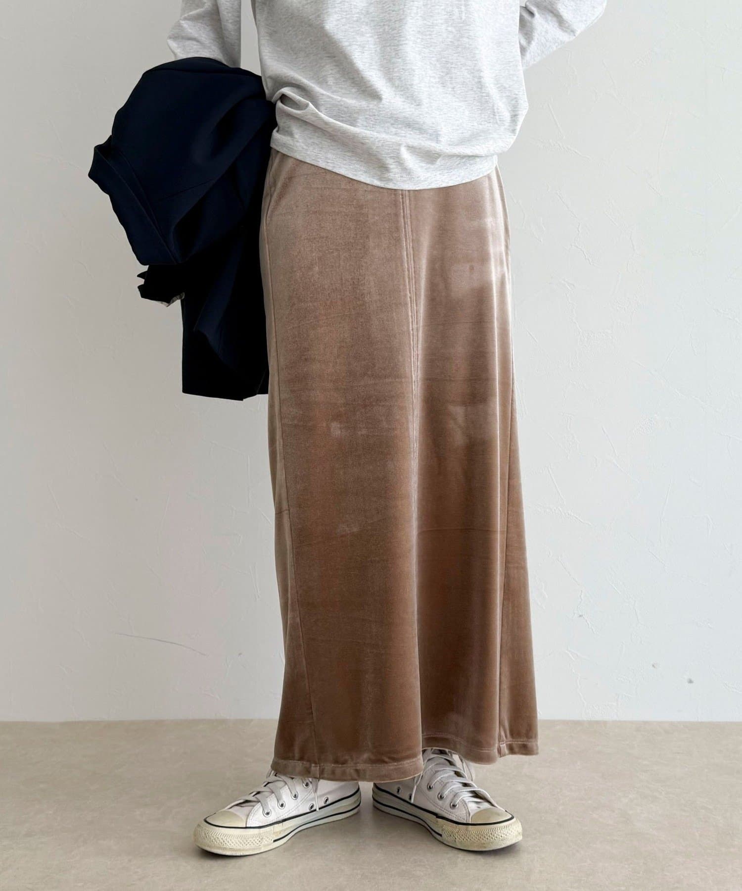 ベロアタイトスカート | FREDY & GLOSTER(フレディ アンド グロスター