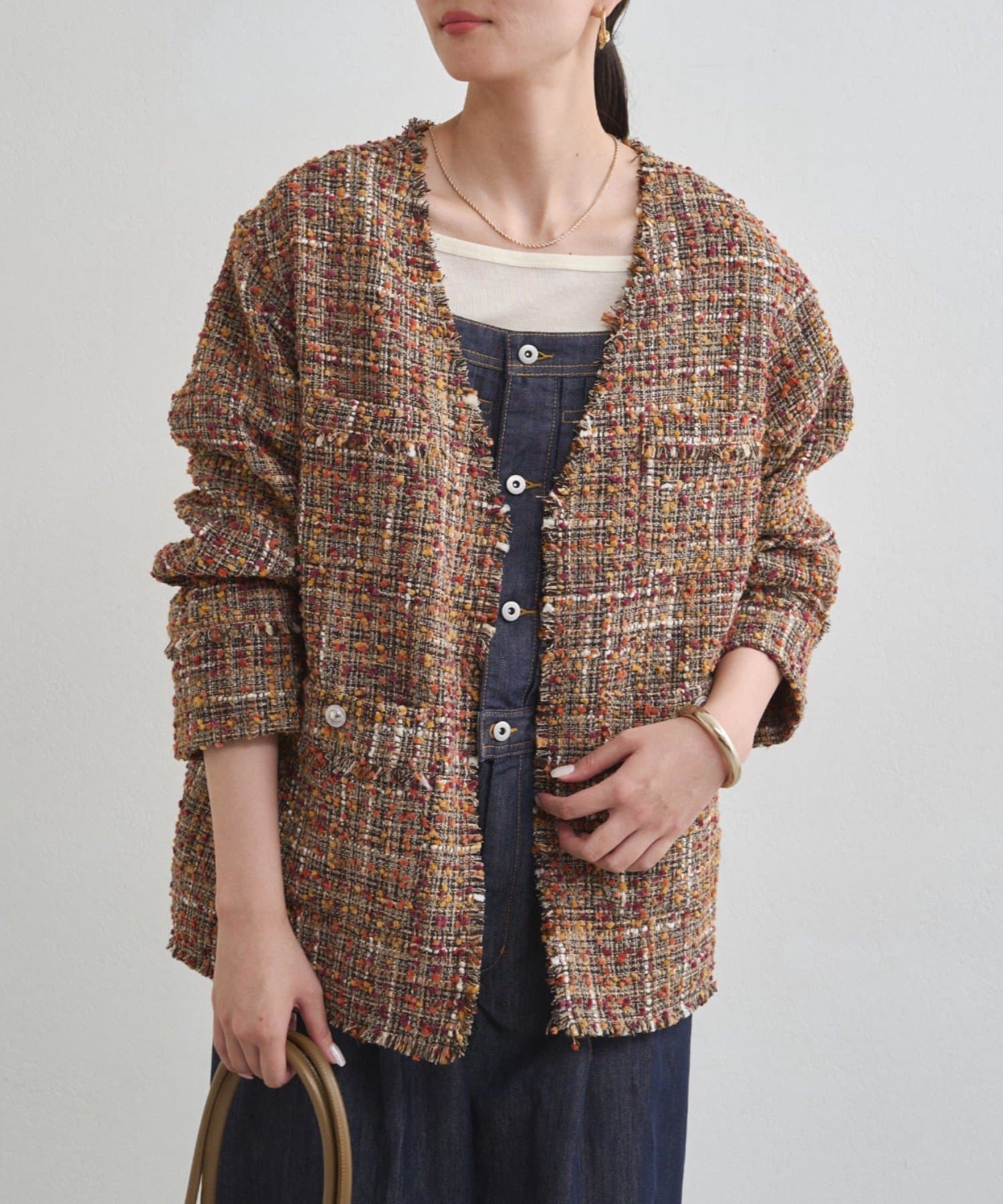 ミックスツイードジャケット | LOUNGEDRESS(ラウンジドレス)レディース