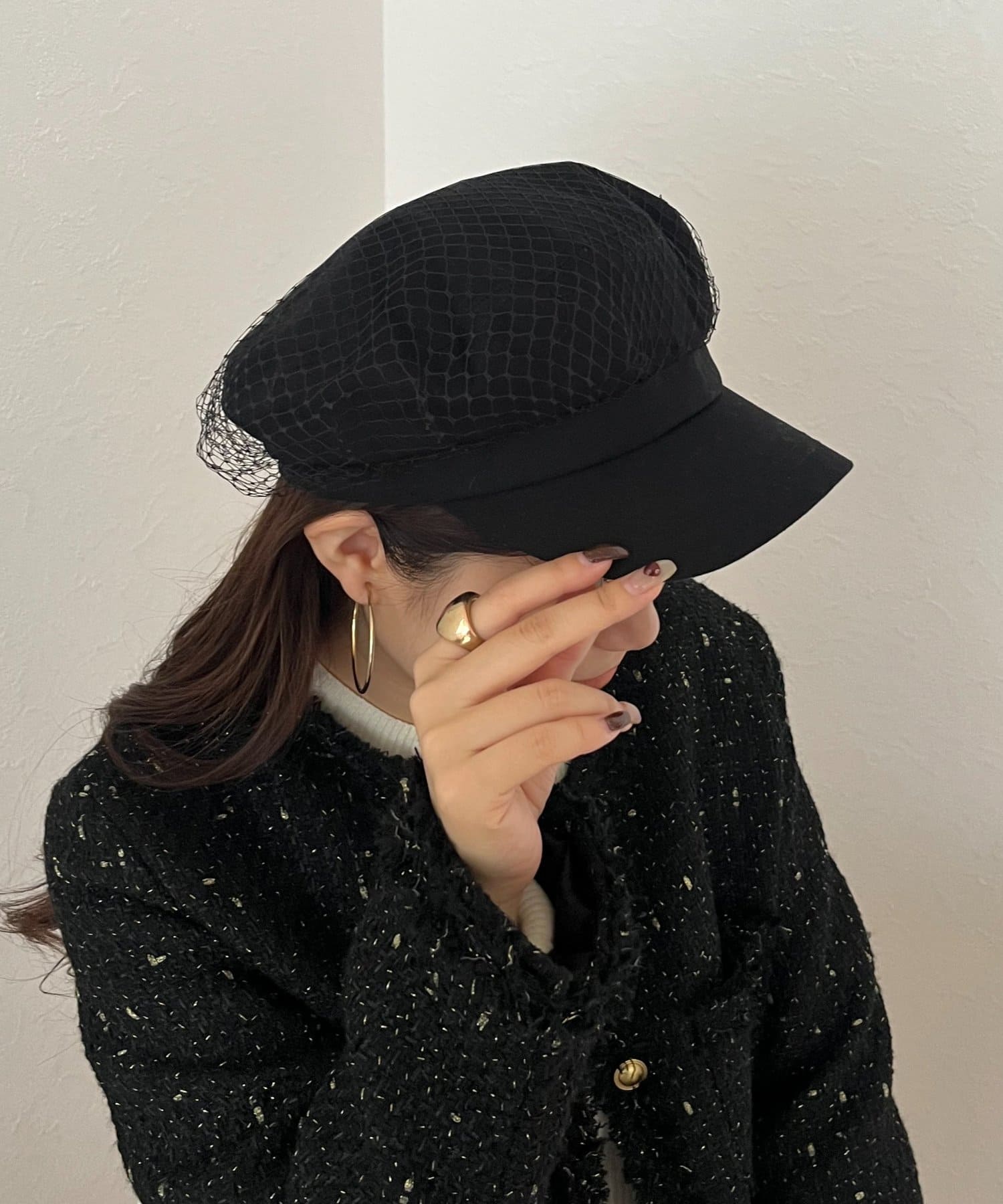 ca4la チュールキャスケット M109301760アウトレット ショップ