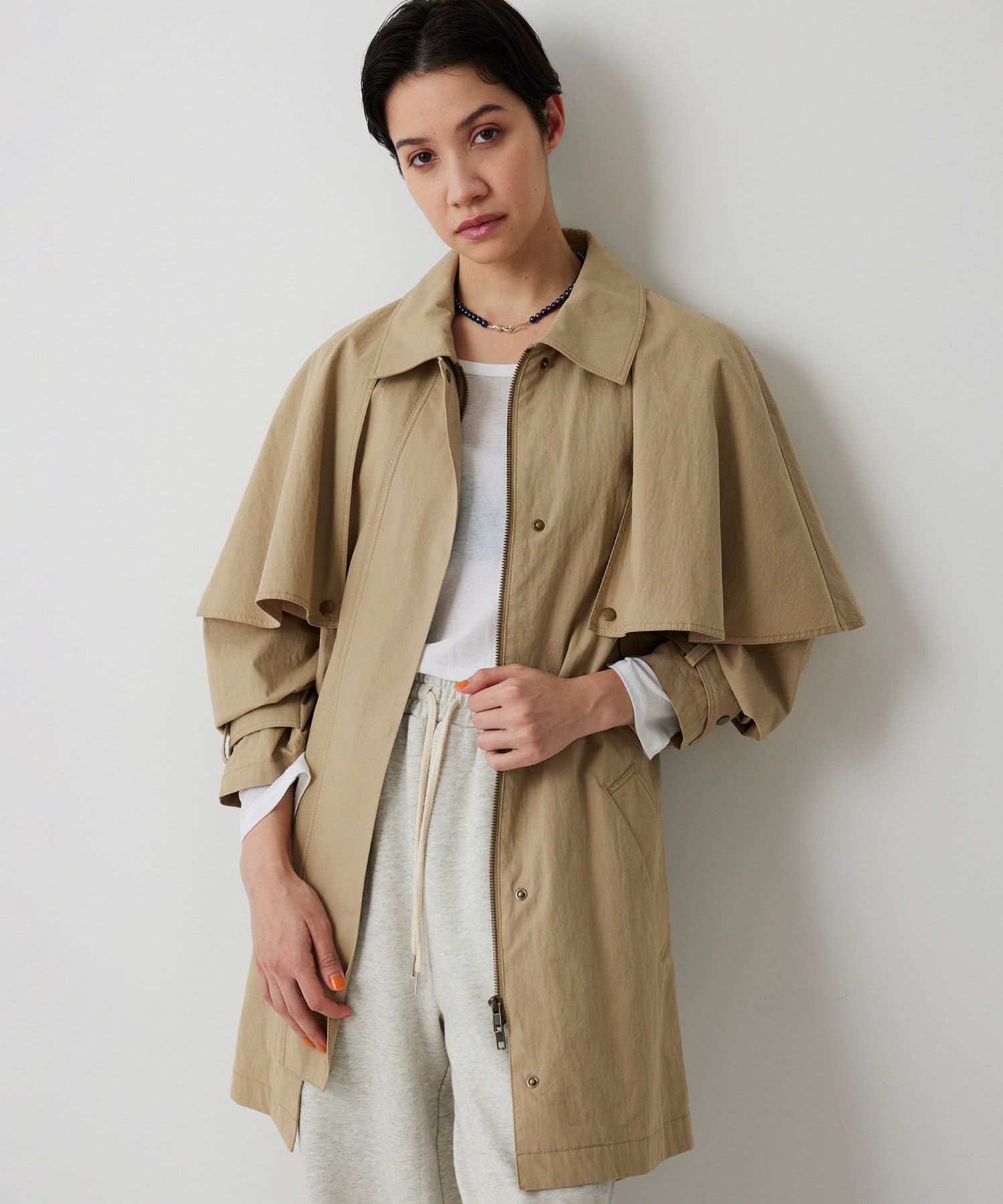 THE PAUSE】ケープコート | Whim Gazette(ウィム ガゼット)レディース