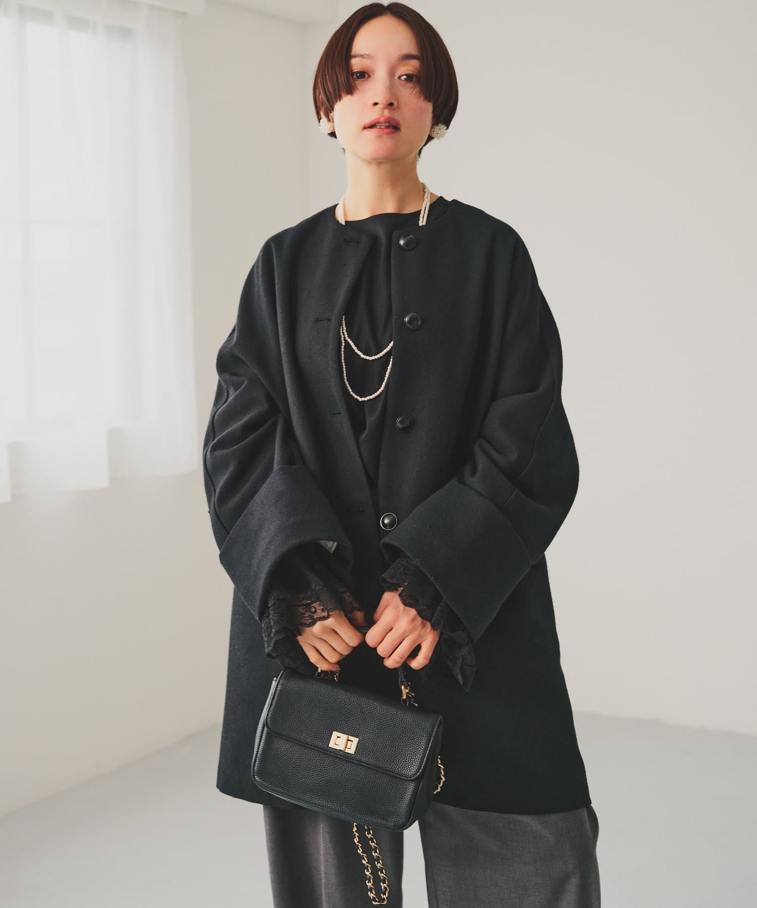 ノーカラーコート | PUAL CE CIN(ピュアルセシン)レディース | PAL