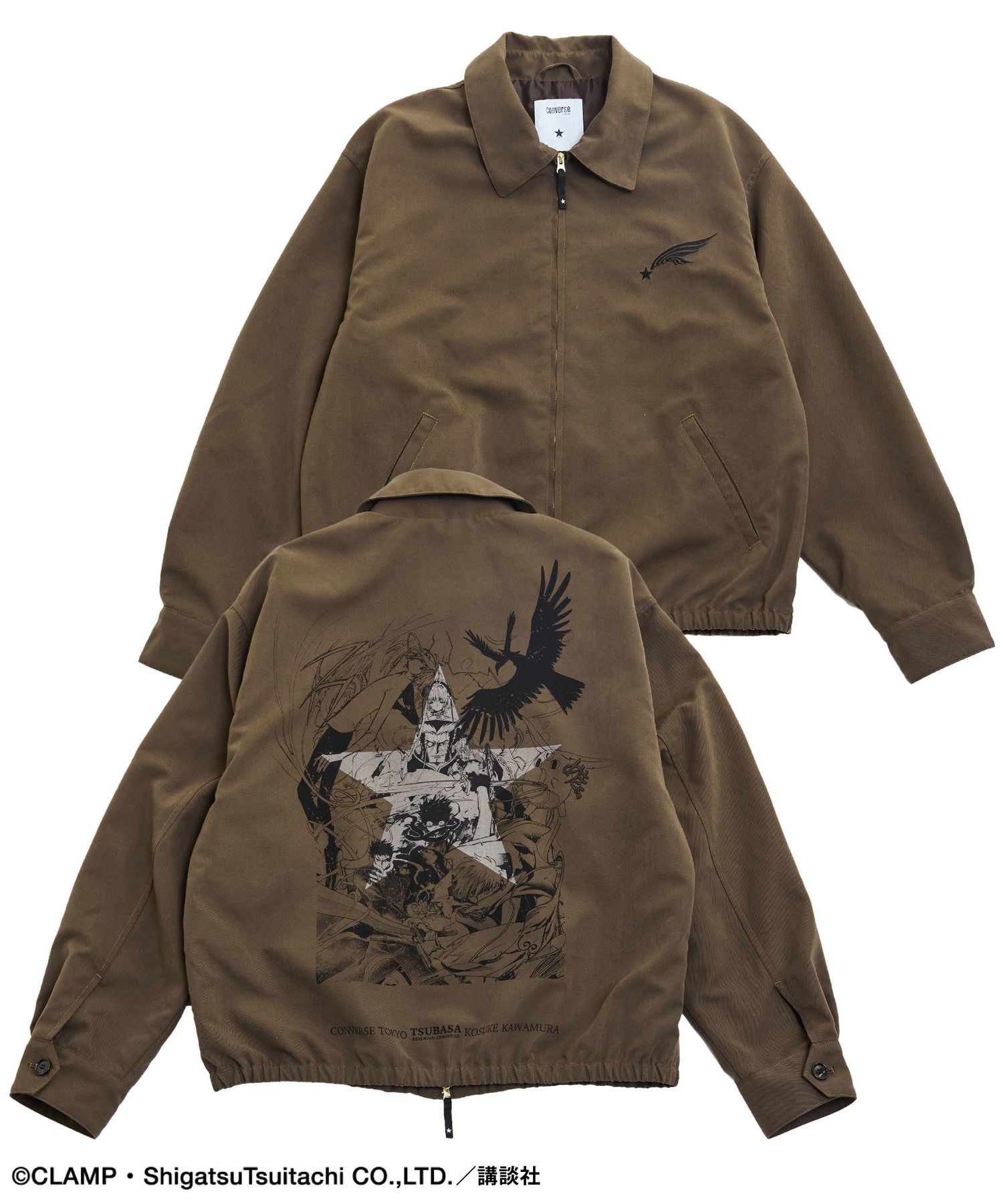 CLAMP】『ツバサ-RESERVoir CHRoNiCLE-』GRAPHIC COACH JACKET
