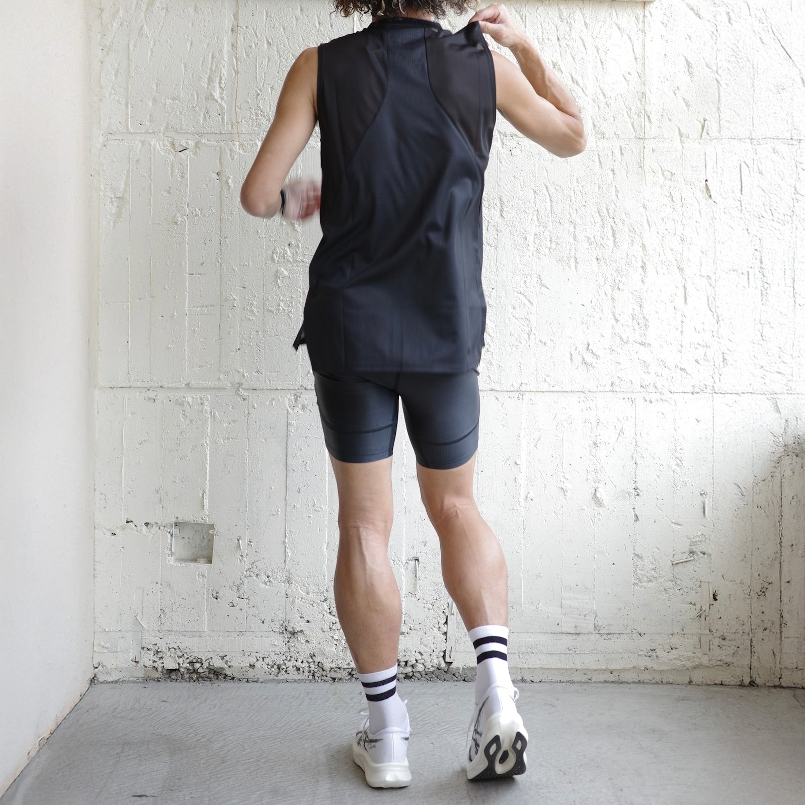 NOSTALGIC DOCKING SHORT TIGHTS GLEN BLACK – CONNECTED