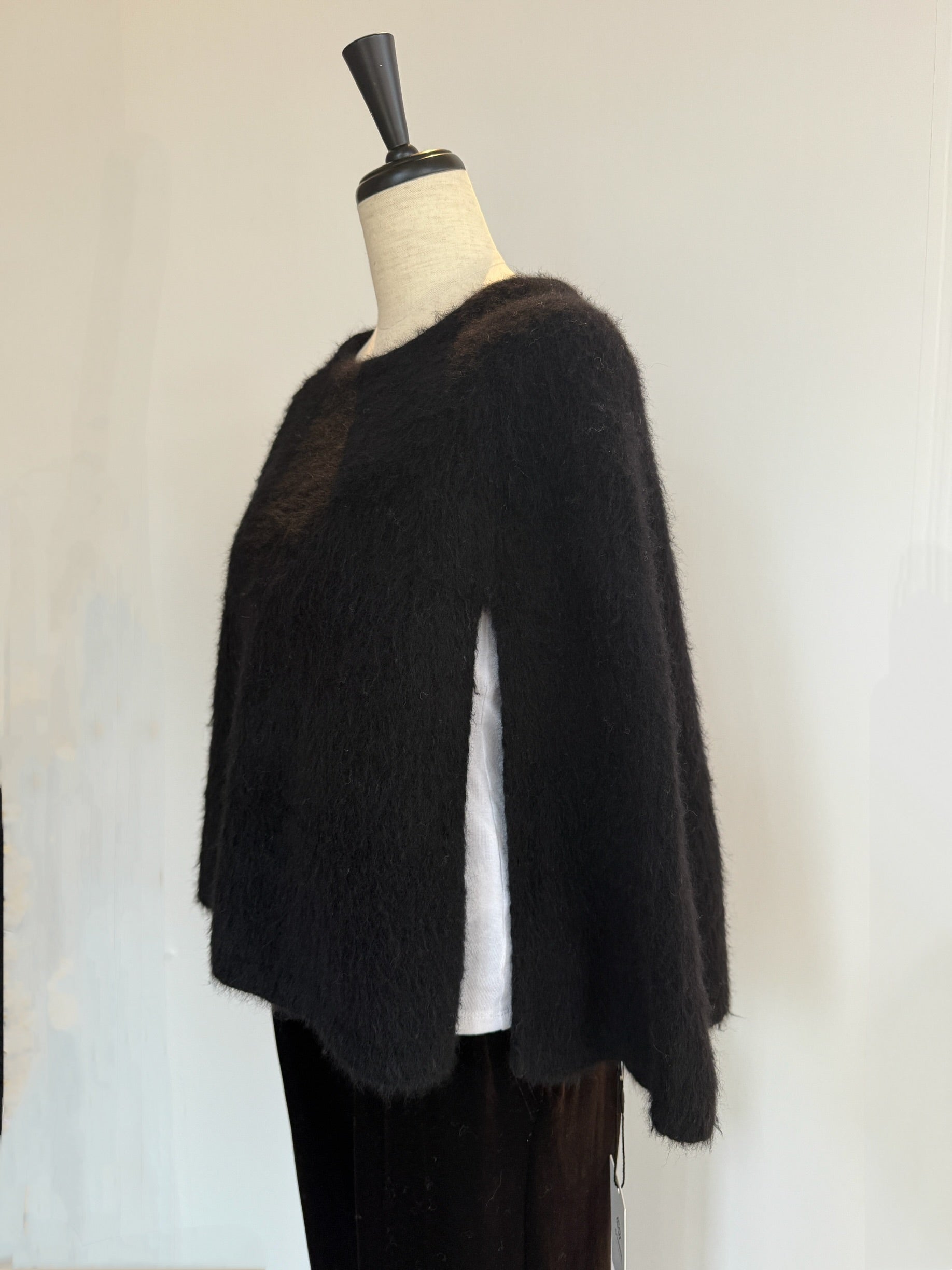 connse コンセ フォックスファーケープポンチョ フォックスファー