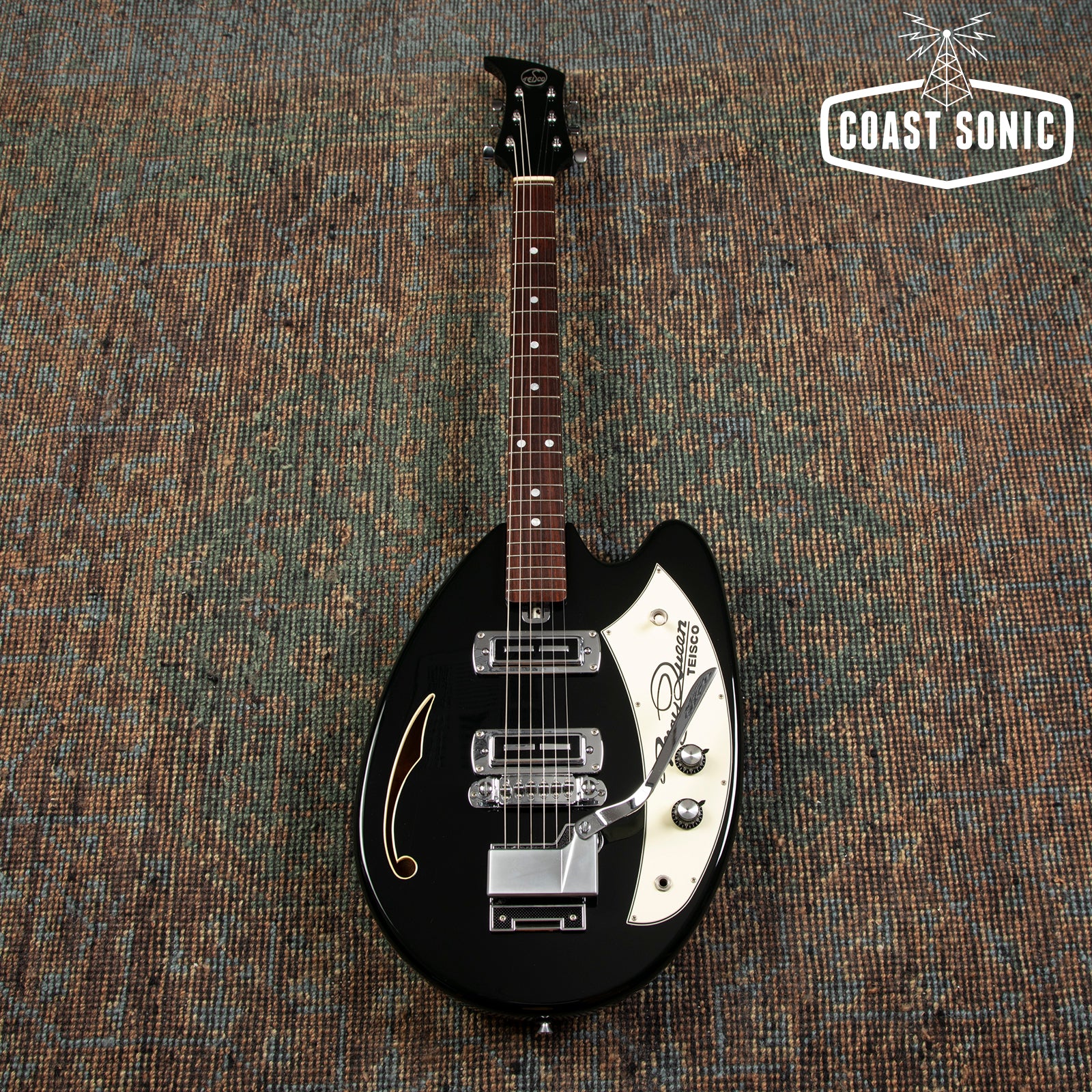 1999 Teisco May Queen Vintage Reissue Semi-Hollowbody Guitar Made in J