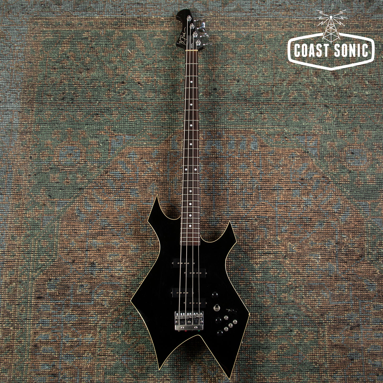 1986 B.C. Rich Warlock Bass WB NJ Series made in Japan, all original