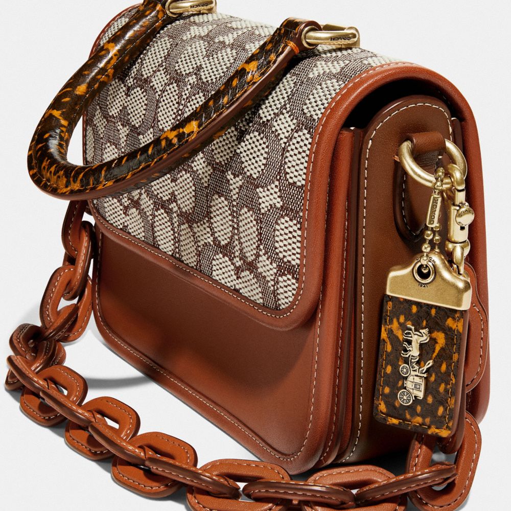 公式】COACH – コーチ | ローグ トップ ハンドル シグネチャー ジャ