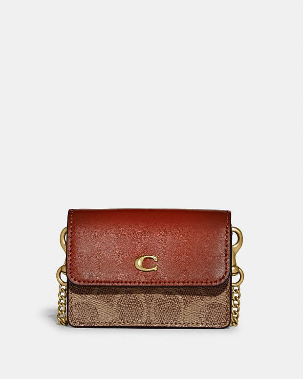 公式】COACH – コーチ | ハーフ フラップ カード ケース カラー