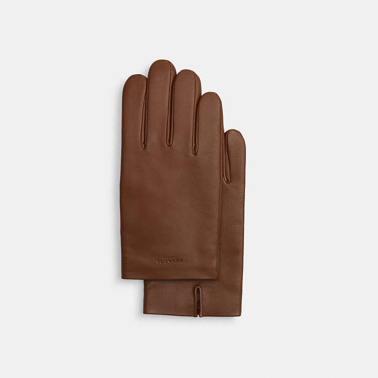 COACH® Outlet | Leather Tech Gloves
