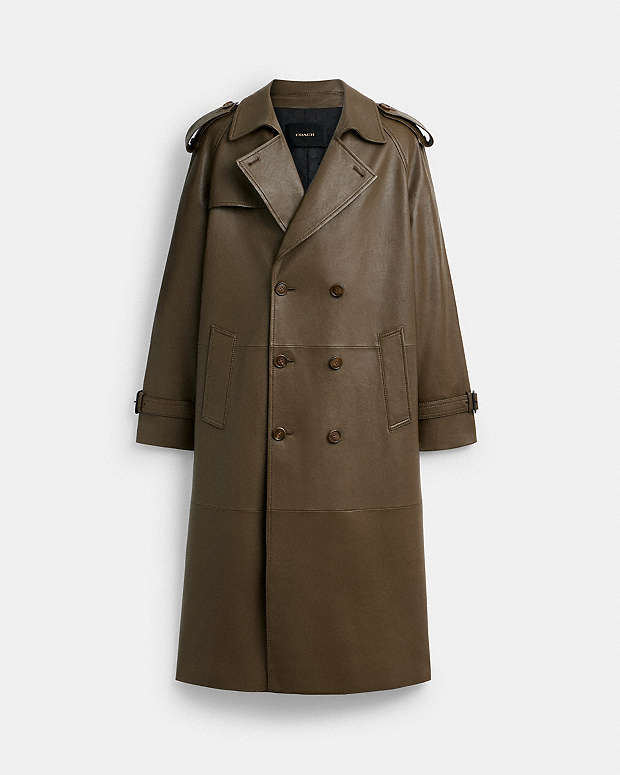 公式】COACH – コーチ | レザー トレンチ コート