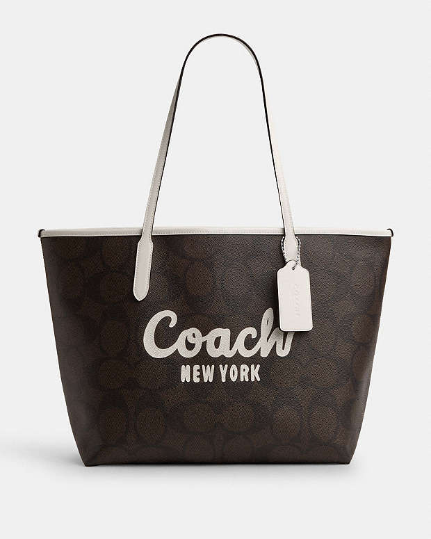 公式】コーチアウトレット | シティ トート バッグ・コーチ グラフィック
