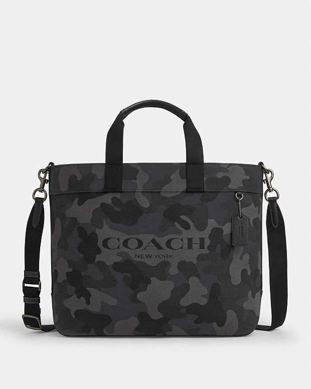 公式】コーチアウトレット | トート バッグ 38・カモ プリント