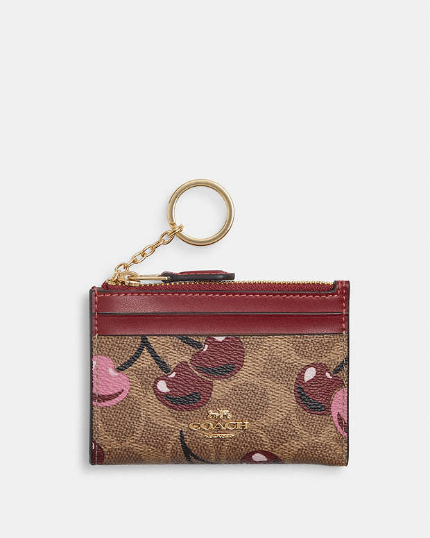 公式】コーチアウトレット | ミニ スキニー ID ケース・シグネチャー