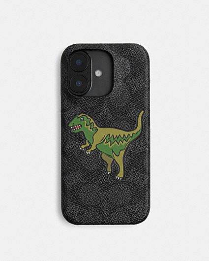 公式】COACH – コーチ | iPhone 16 ケース・シグネチャー キャンバス