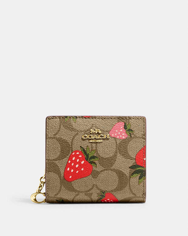 公式】コーチアウトレット | スナップ ウォレット・シグネチャー