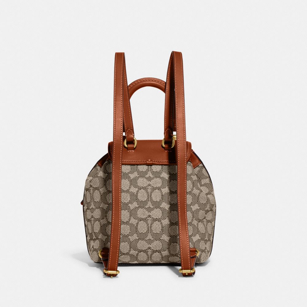 COACH® | Riya Backpack 21 In Signature Textile Jacquard