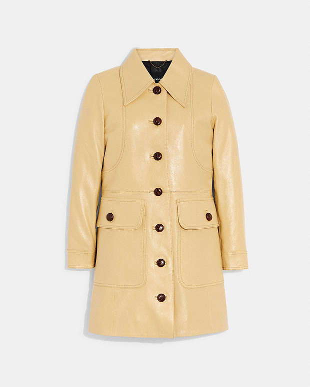 公式】COACH – コーチ | レザー トレンチ コート