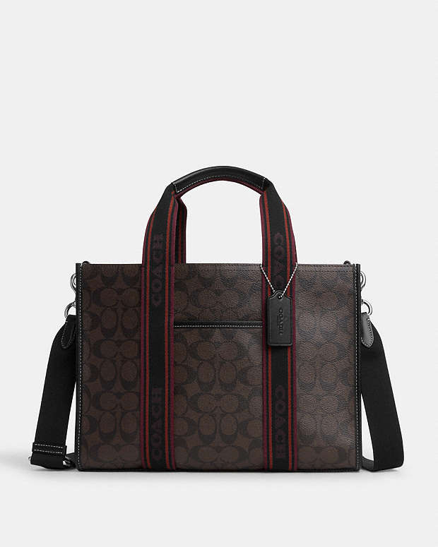 公式】コーチアウトレット | スミス トート・シグネチャー キャンバス