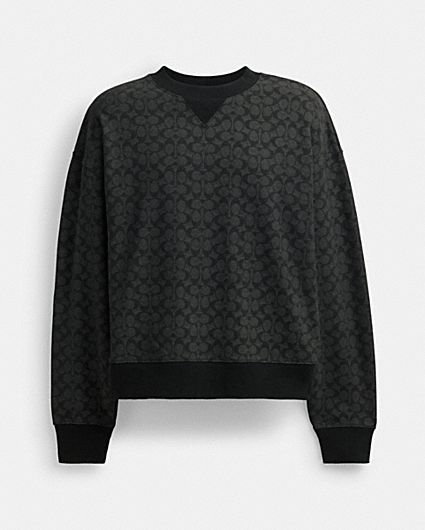 公式】COACH – コーチ | シグネチャー クルーネック セーター