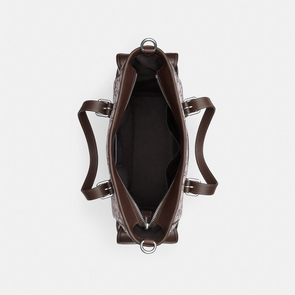 公式】コーチアウトレット | スプリント トート・シグネチャー ジャカード