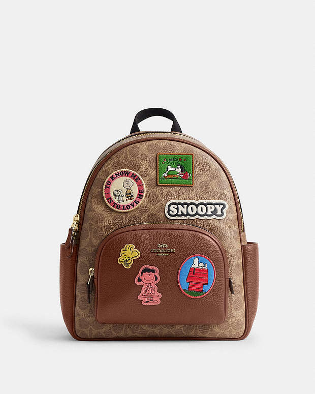 公式】コーチアウトレット | 【COACH X PEANUTS】コート バックパック