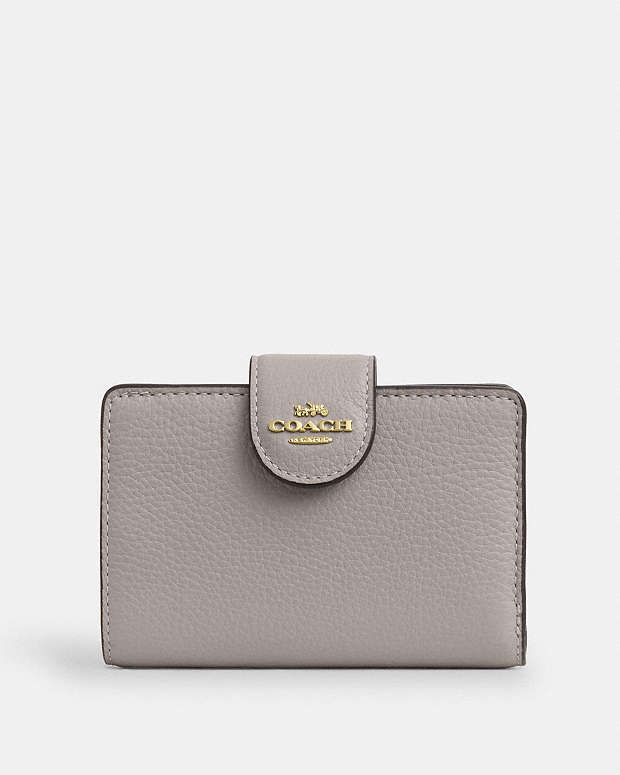 公式】コーチアウトレット | ミディアム コーナー ジップ ウォレット