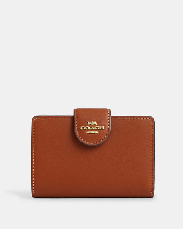 公式】コーチアウトレット | ミディアム コーナー ジップ ウォレット