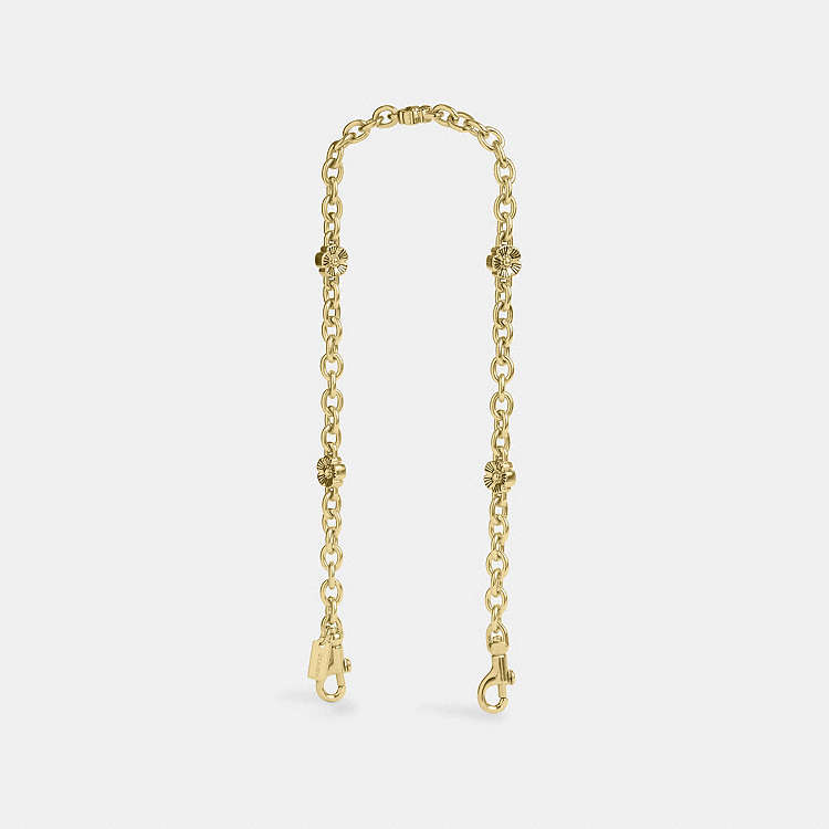 COACH® Outlet | Floral Chain Shoulder Strap