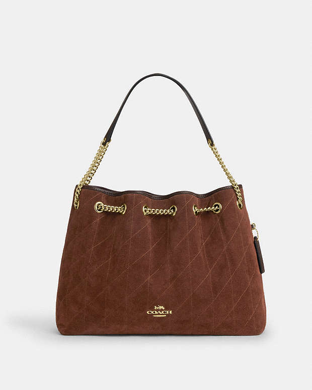 COACH® CZ | Evelyn Shoulder Bag With Quilting