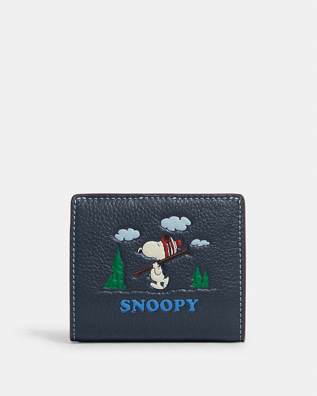 公式】コーチアウトレット | 【COACH X PEANUTS】スナップ ウォレット