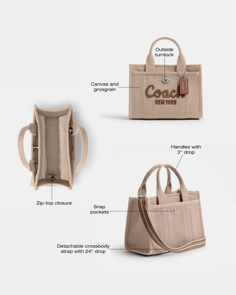 COACH® | Cargo Tote Bag 20 In Shearling