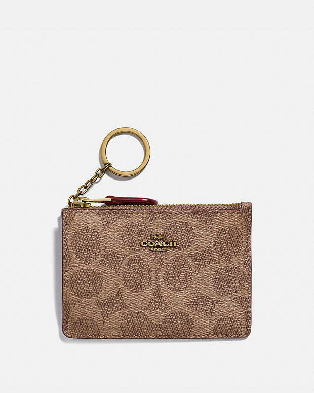 公式】COACH – コーチ | ミニ スキニー ID ケース カラーブロック