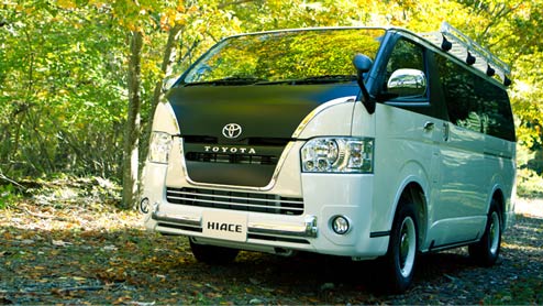 ハイエース リラクベースはキャンパーに嬉しいレトロルックな