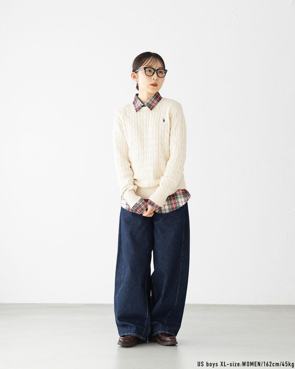 ポロ ラルフローレン ケーブル編み セーター POLO Ralph Lauren