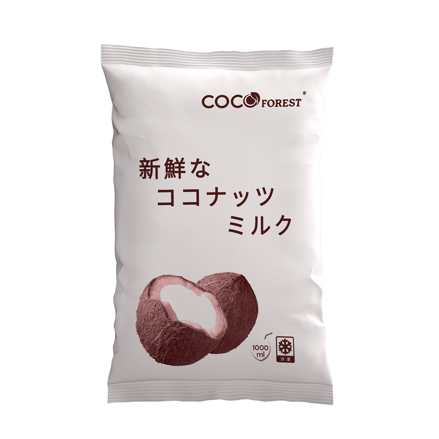 COCOFOREST / 【国内製造】生ココナッツミルク 新鮮搾り 1000ml 家庭用