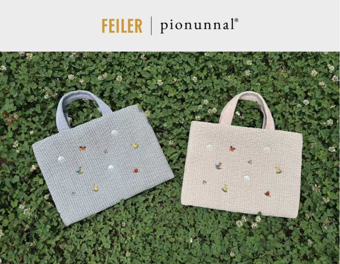 新品未使用☆フェイラー☆ピオヌンナル☆MIMI☆トートバッグ☆ライト