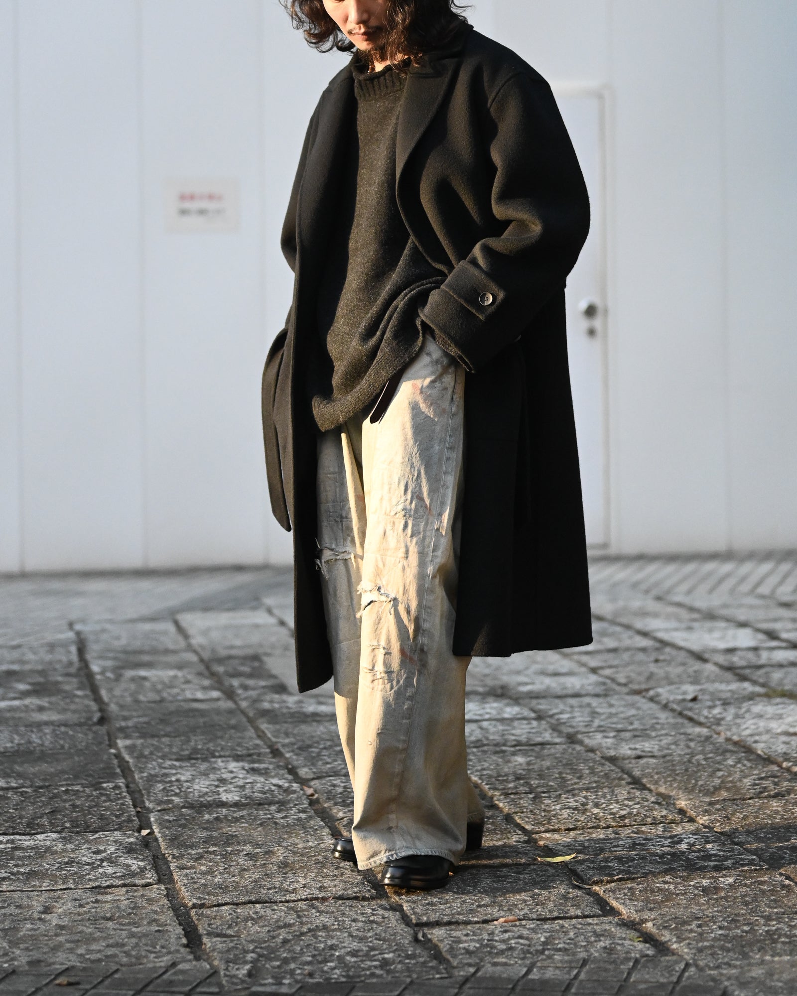 POSTELEGANT - Wool Rever Coat | COELACANTH ポステレガント 正規取扱