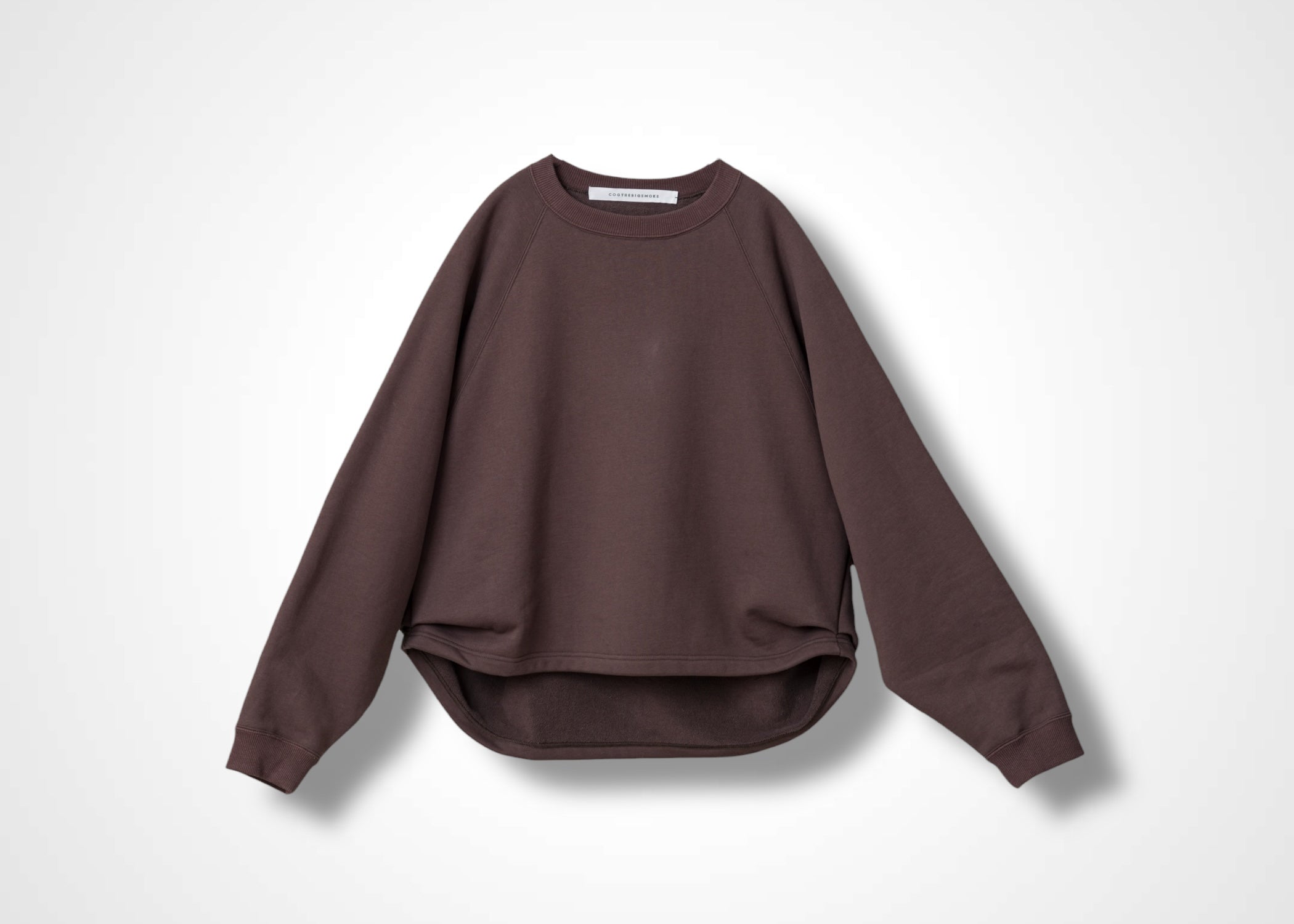 KAYA TUCKED HEM TOP, オーバーサイズスウェット, 日本製｜COGTHEBIGSMOKE