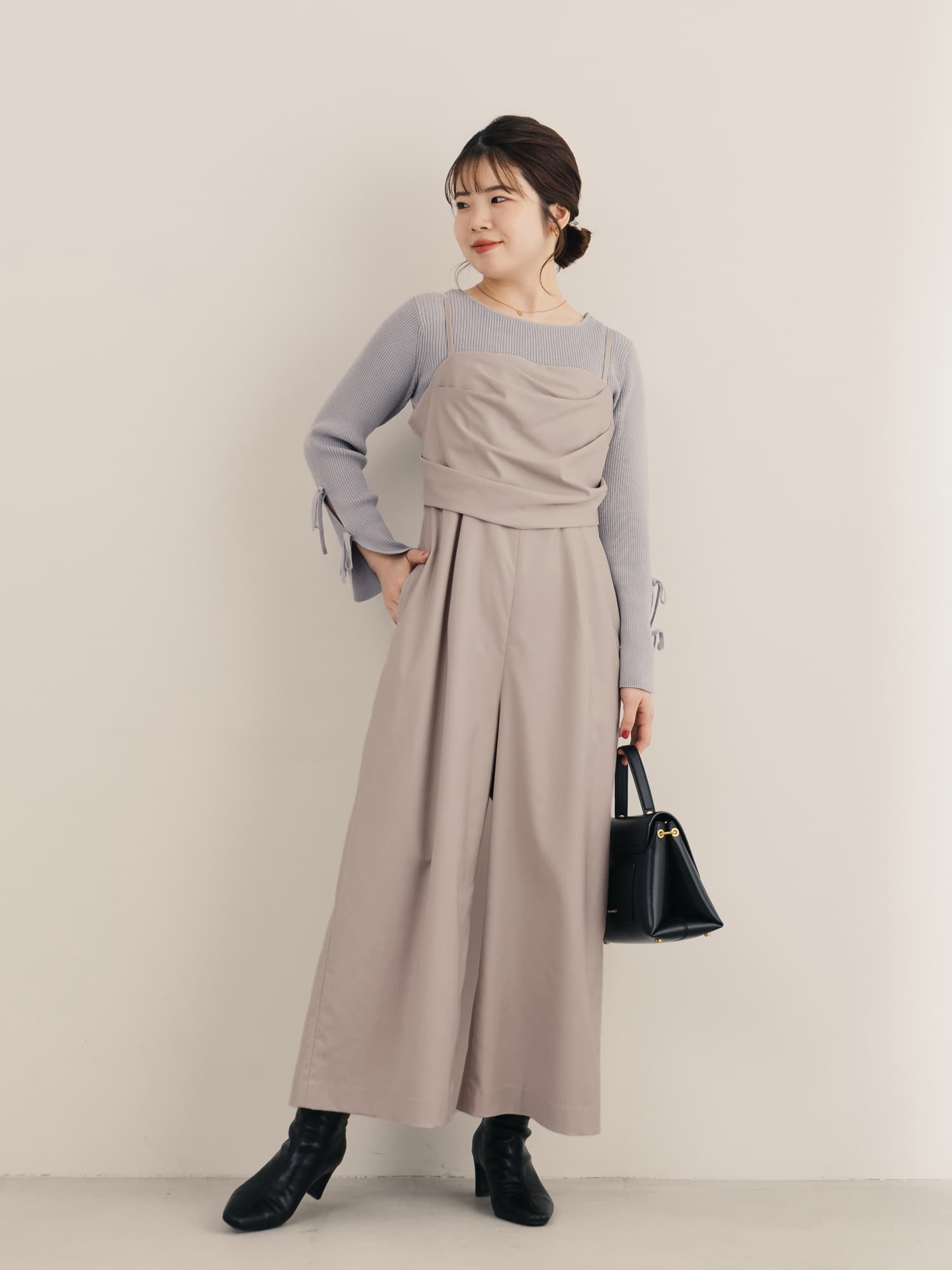 ドレープオールインワン-short & regular | 小柄・低身長女性向け