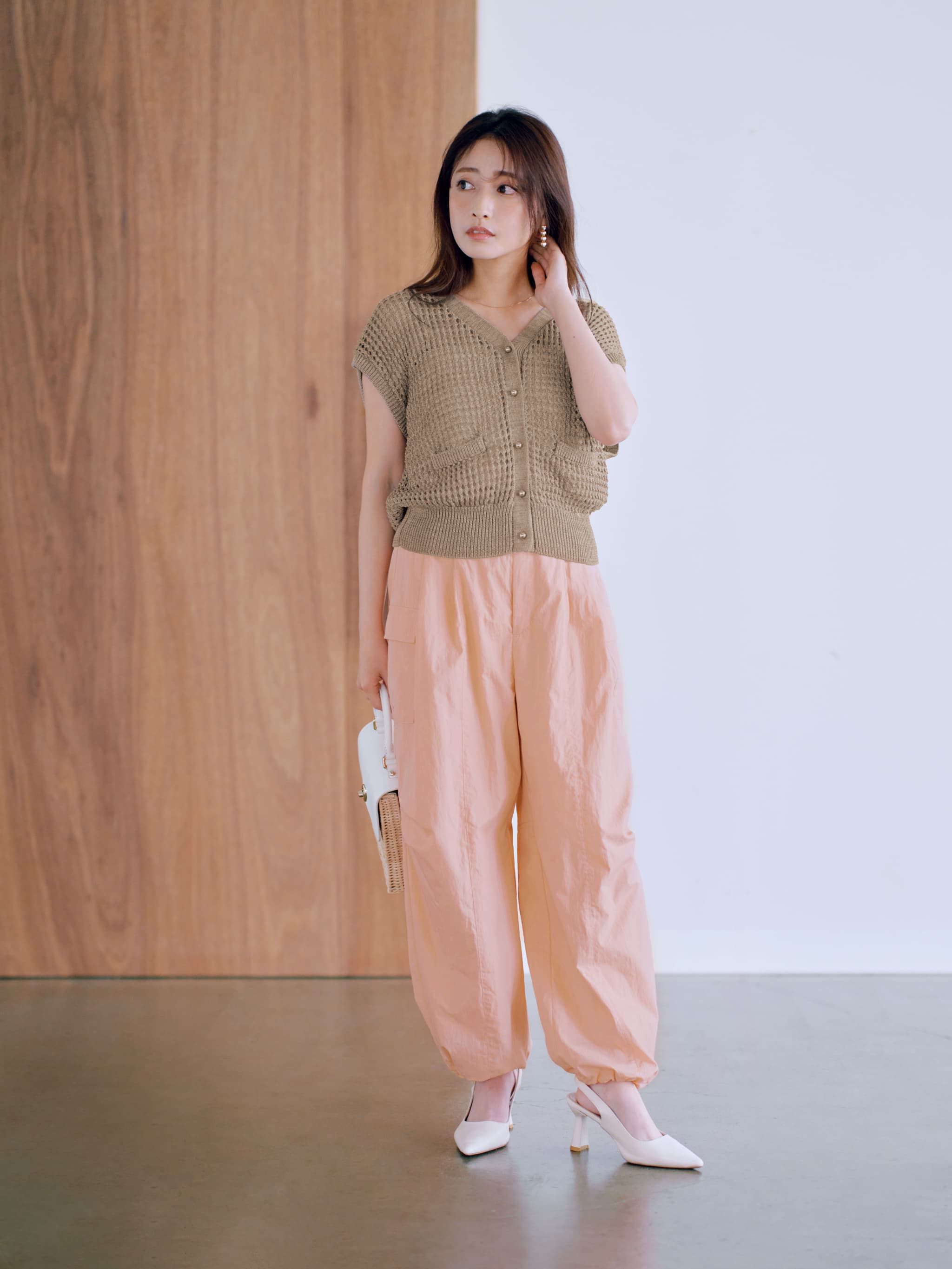 サイドポケットワークパンツ-short & regular | 小柄・低身長女性向け