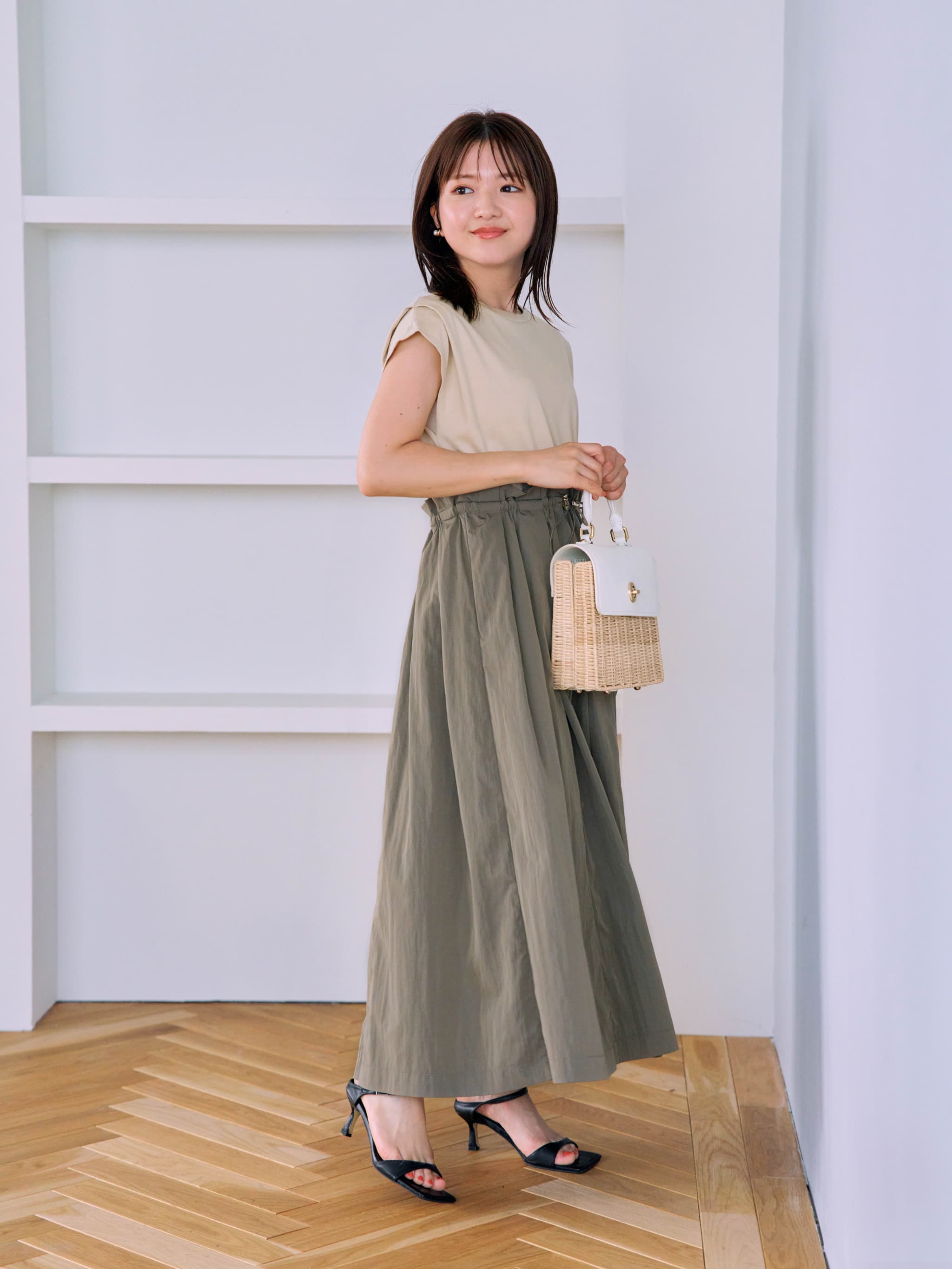 ドロストドッキングワンピース-short & regular | 小柄・低身長女性