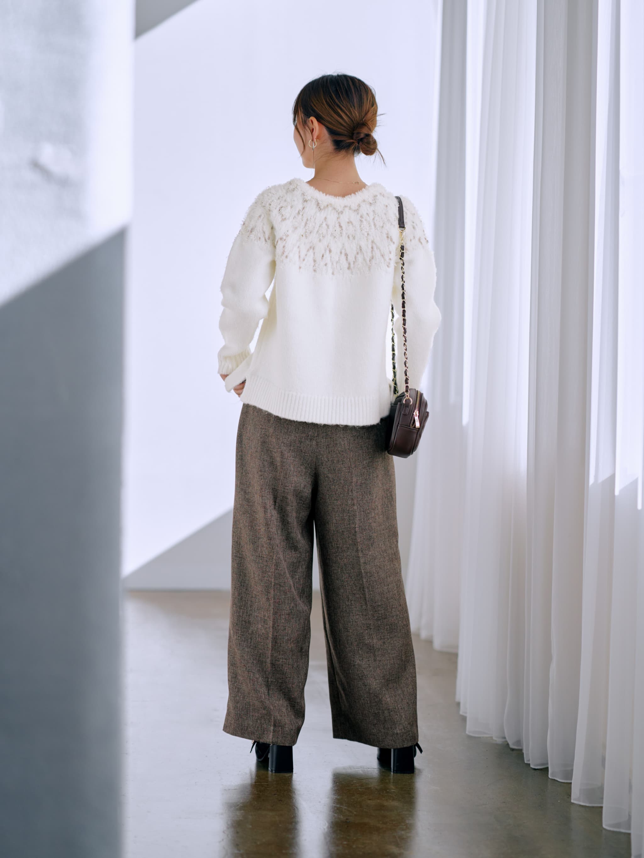 ツイードマリンパンツ-short & regular | 小柄・低身長女性向け