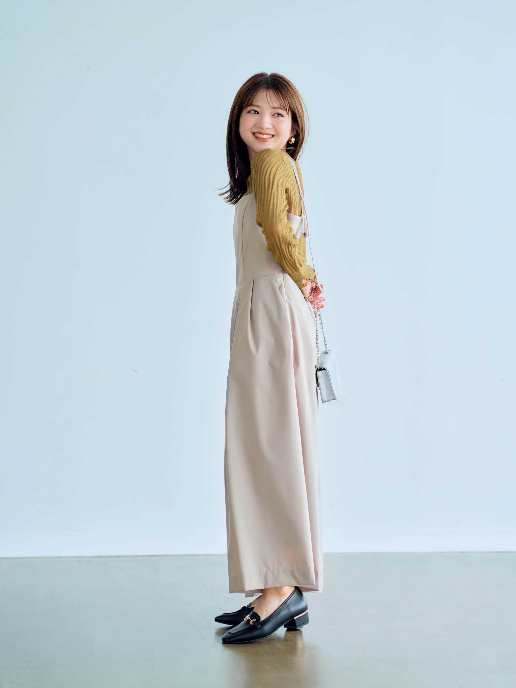 ベアタックワイドサロペット-short & regular | 小柄・低身長女性向け